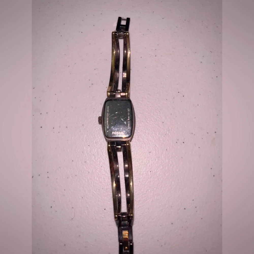 Fossil Brown & Gold Analog Ladies Watch